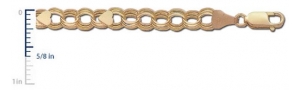 14k Yellow Gold Charm Bracelet