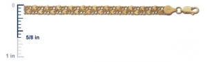 14k Yellow Gold Charm Bracelet