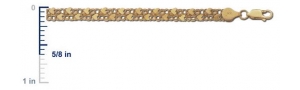 14k Yellow Gold Charm Bracelet