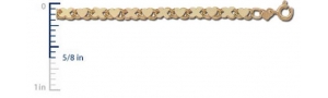 14k Yellow Gold Charm Bracelet