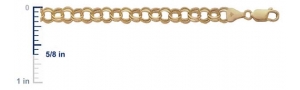 14k Yellow Gold Charm Bracelet