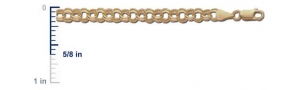 14k Yellow Gold Charm Bracelet