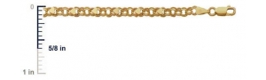 14k Yellow Gold Charm Bracelet