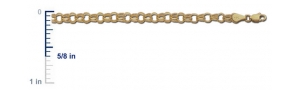 14k Yellow Gold Charm Bracelet