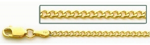 14K Yellow Gold Cuban Link Chain