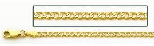 14K Yellow Gold Cuban Link Chain