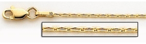 14K Yellow Gold Coreanna Link Chain