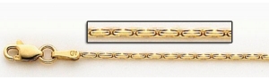 14K Yellow Gold Coreanna Link Chain