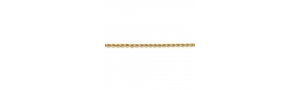 14K Yellow Gold 2 5mm  Diamond Cut Flex Rope Chain