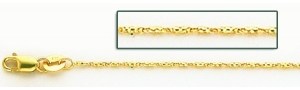 14K Yellow Gold Raso Chain