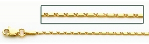 14K Yellow Gold Lumachina Chain