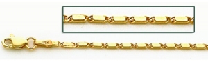 14K Yellow Gold Lumachina Chain