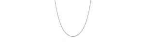 14K White Gold 2 3mm Rolo Chain