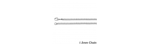 Sterling Silver 1 5mm Box Chain