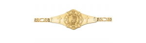 Saint Florian Fire Badge Bracelet  EXCLUSIVE 