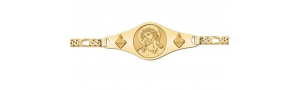 Ecce Homo Bracelet with Sacred Hearts  EXCLUSIVE 