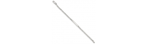 Sterling Silver Polished Diamond cut Engraveable Curb Link ID Bracelet