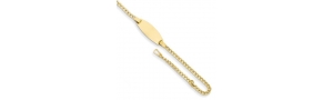 14k  Yellow Gold Woman s ID Bracelet