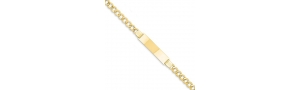 14k Yellow Gold Woman s ID Bracelet