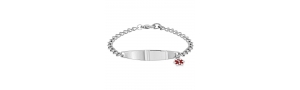Stainless Steel Children s Bracelet W  Charm
