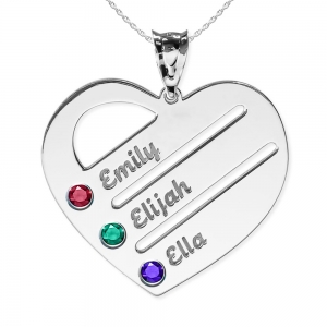 Personalized Mothers Jewelry Kids and Grandchildren