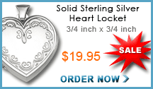 Sterling Silver Lockets
