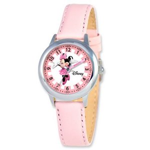 Minnie Mouse 8 4  Nylon Band with Velcro Closure
