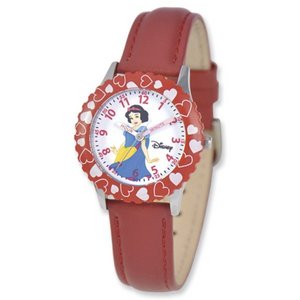 Snow White 8 4  Leather Band with Buckle Closure