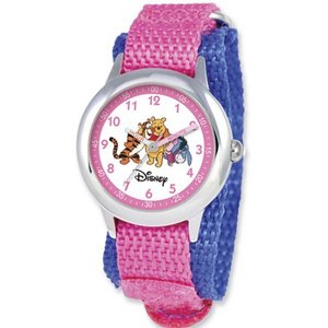 Pooh   Friends 6 3  Nylon Band With Velcro Closure