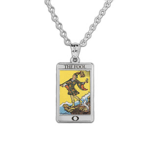 The Fool Tarot Card Medal