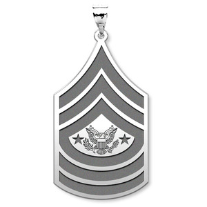 US Army National Guard Sergeant Major of the NG Pendant