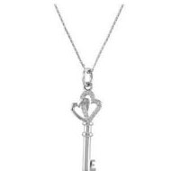 The Friendship Key of Love Pendant