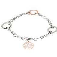 Rose gold plated Sterling Silver Bracelet