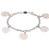 Rose Gold Plated Sterling Silver Bracelet