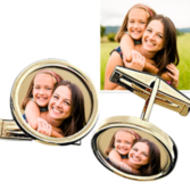 Photo Engraved Cuff Links
