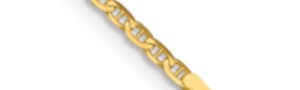 14K Yellow Gold " Small Anchor" Chain