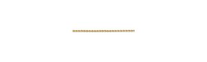 14K Yellow Gold "Diamond Cut Flex Rope" Chain