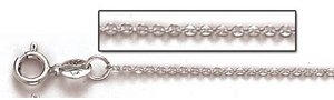Sterling Silver Cable Chain .75MM Thick