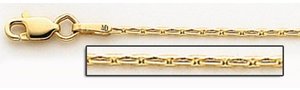 14K Yellow Gold Coreanna Link Chain