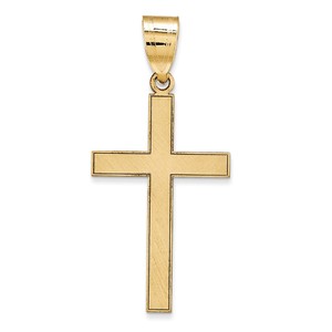 14k Florentine Cross Pendant