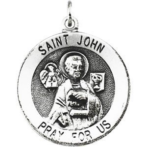 ST  JOHN THE EVANGELIST MEDAL