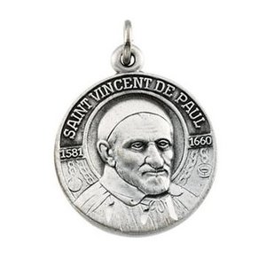 Saint Vincent De Paul Religious Medal