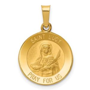 Saint Lucy Religious Medal