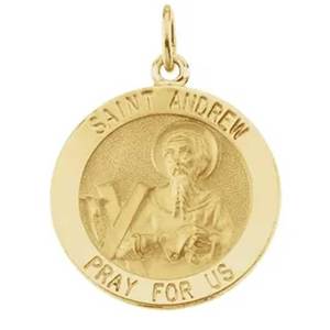Saint Andrew Religious Medal