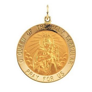 Scapular Religious Medal