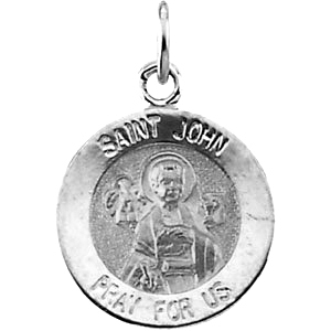 Saint John the Evangelist Religious Medal