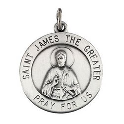 Saint James Religious Medal