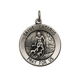 Saint Lazarus Religious Medal