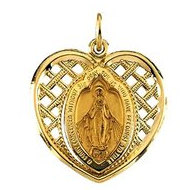 14K Gold Miraculous Medals