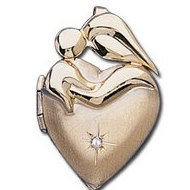 14k Yellow Gold Mother's Devotion Locket